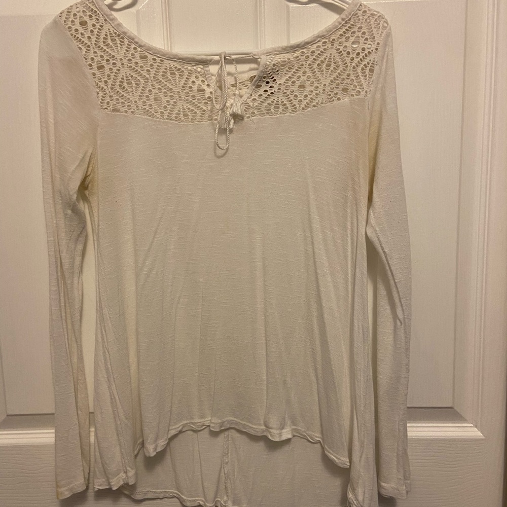 CAPE JUBY Crotched and Tied Long Sleeve Too